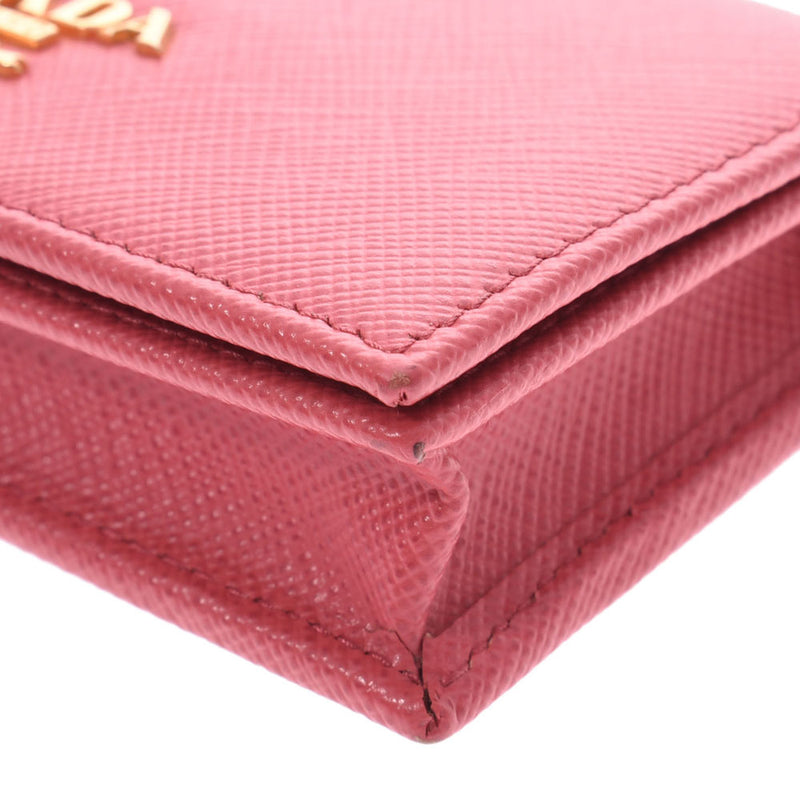 プラダ名刺入れ ピンク レディース カードケース PRADA 中古 – 銀蔵