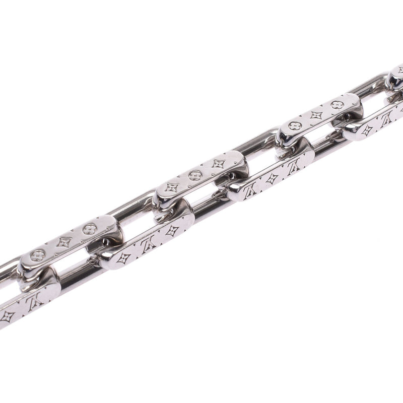 ルイヴィトンコリエ チェーン モノグラム メンズ ネックレス M64196