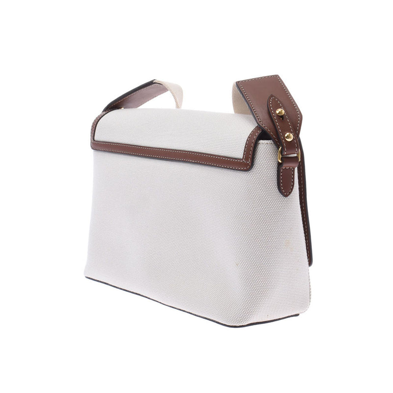 バーバリーホースフェリープリント クロスボディバッグ ナチュラル