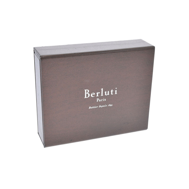 ベルルッティカリグラフィー カードケース グレー メンズ カーフ 名刺