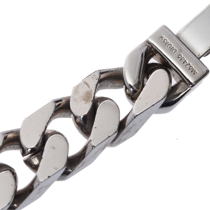 ルイヴィトンブラレス モノチェーン ブレスレット シルバー金具 メンズ