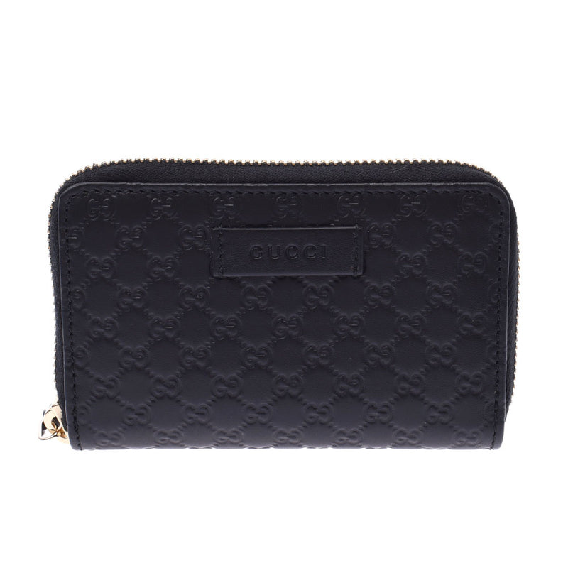 グッチマイクログッチシマ 小銭入れ アウトレット 黒 ユニセックス