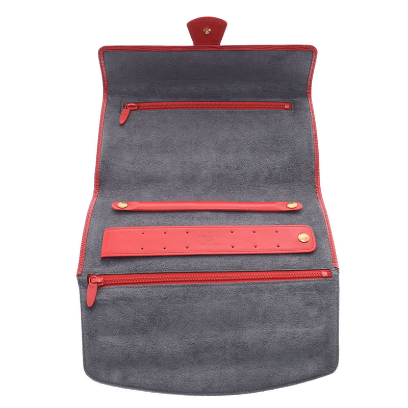 LOUIS VUITTON 赤 エピレザー ジュエリーケース 【公式通販】