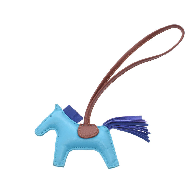 エルメスロデオPM 馬型 ブルーエレクトリック/ブルーアズティック