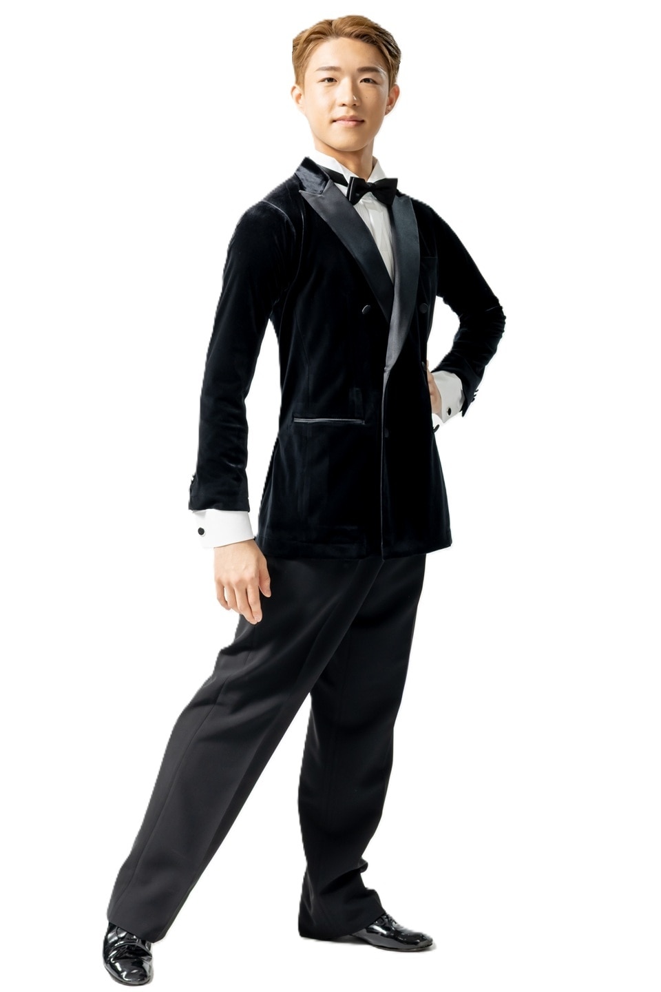 MJ29 ベロアジャケット ダブル仕様 ブラック ｜タカダンス | MENS