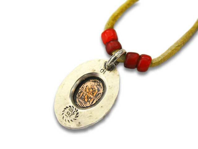 CHOOKE/チョーク】「Lucky Indian Pendant Top”Oval”/ラッキー