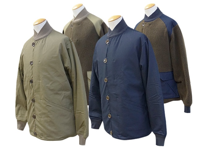 全2色【FREE WHEELERS/フリーホイーラーズ】2024FW「Reversible Pile