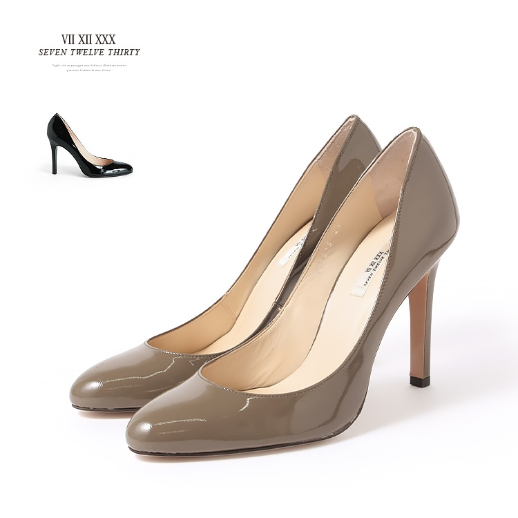 パンプス セブントゥエルブサーティ ハイヒール ヒール9cm ピンヒール