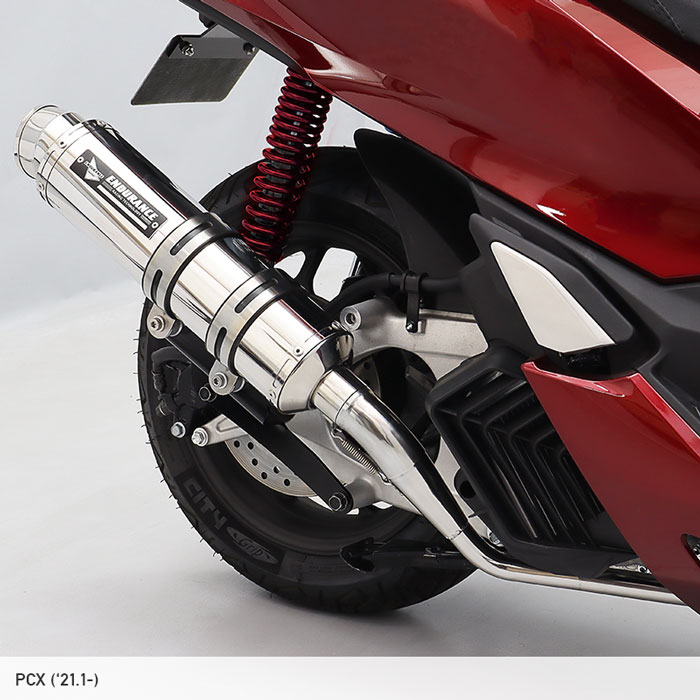 PCX JK05 hi-POWER SPORTS マフラーTYPE R ステンレス