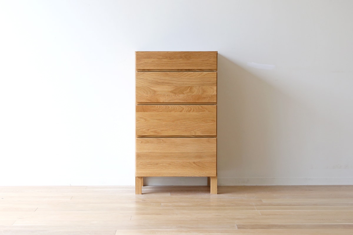 LECCE 50サイドチェスト(D44cm) オーク