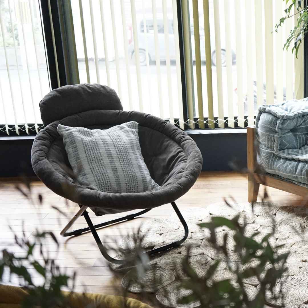 ひなたライフ ひなたライフ 2way フォールディングチェア グレー 2way