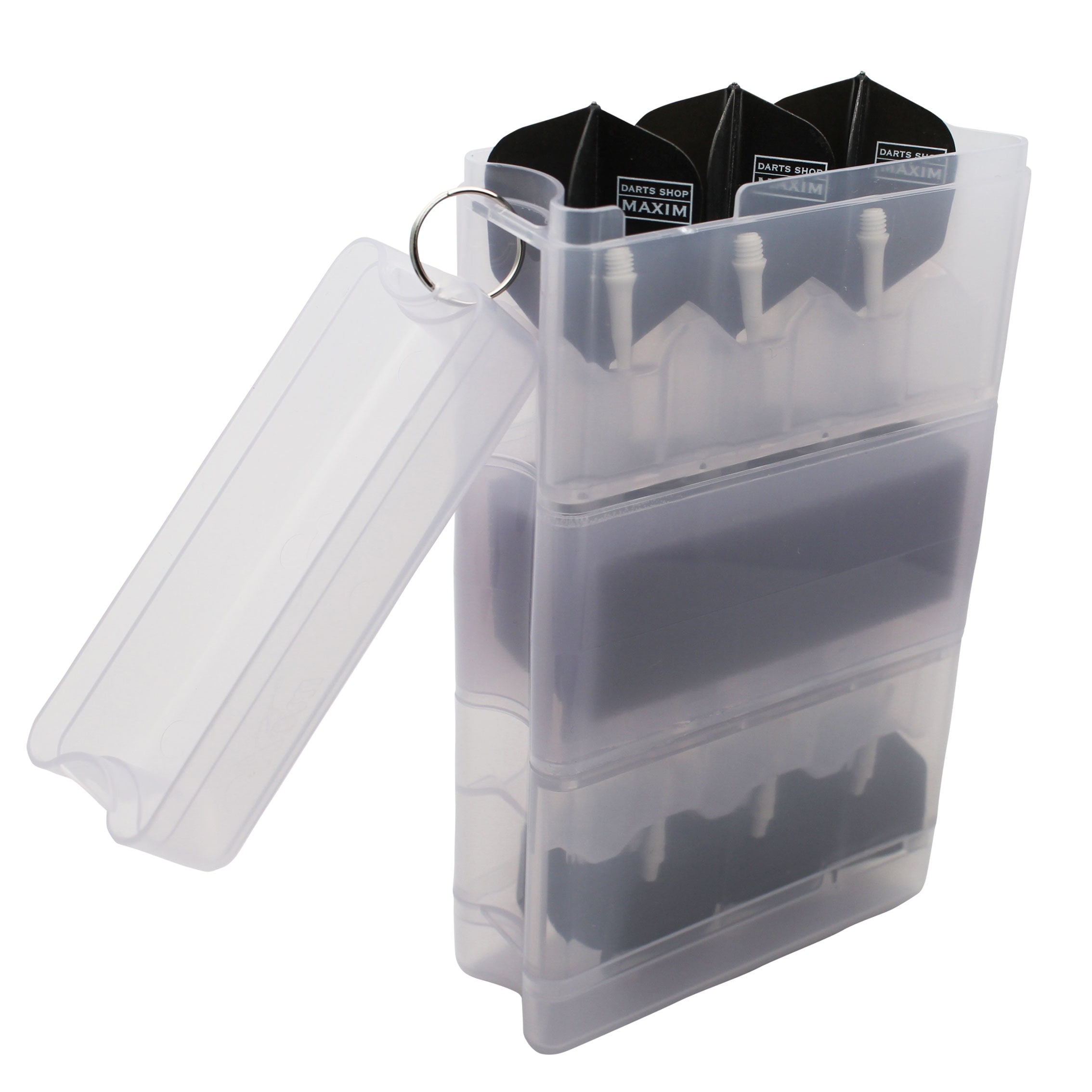 ダーツケース 全知全能 セッティングダーツ2セット収納プラスチック