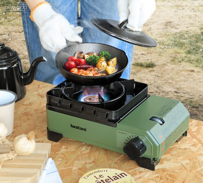 IWATANI アウトドアこんろ カセットフー タフまるジュニア TOUGH MARU