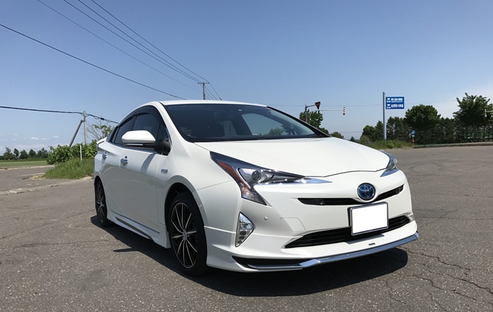 プリウス50系専用 フロントスポイラー モデリスタ(UP-GRADE STYLE)を