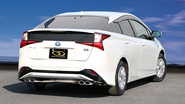 プリウス50系専用 マフラー(ガナドール・左右4本出し)を販売中です