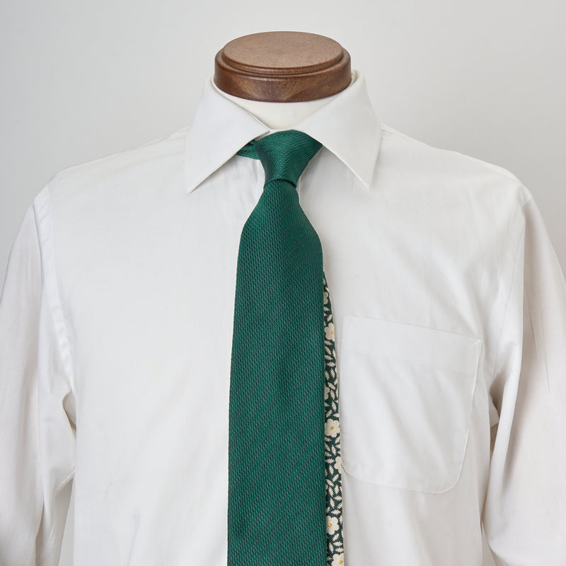 誠実な華燭｜リバーシブルフラワーソリッドタイGREEN – giraffe ONLINE