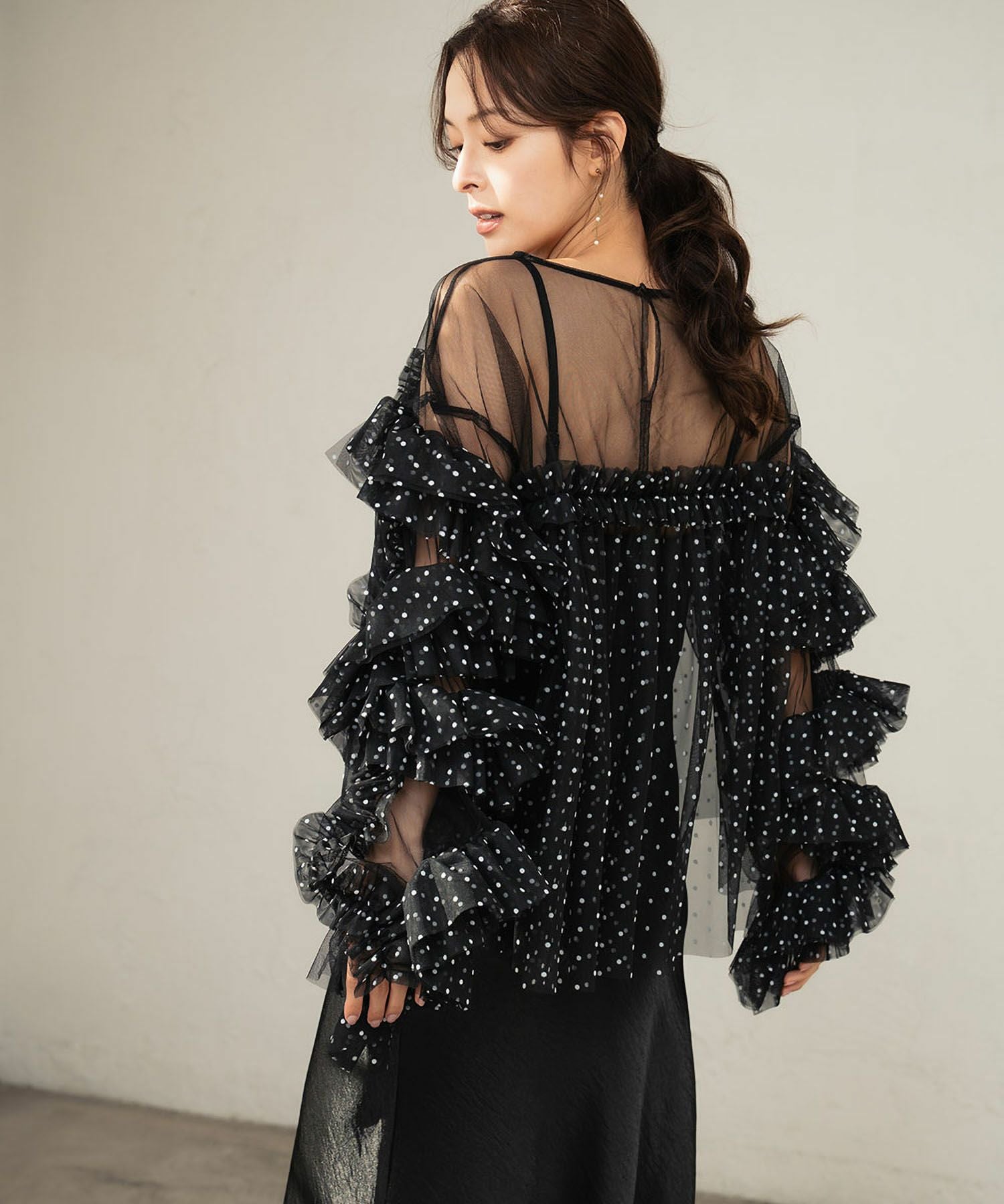 結婚式・お呼ばれ対応 | デコラティブチュールトップス - パーティー