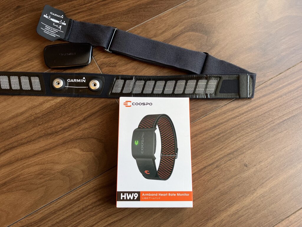 ロードバイク日記 光学式の心拍計(HW9)に換えて塩川滝ライド