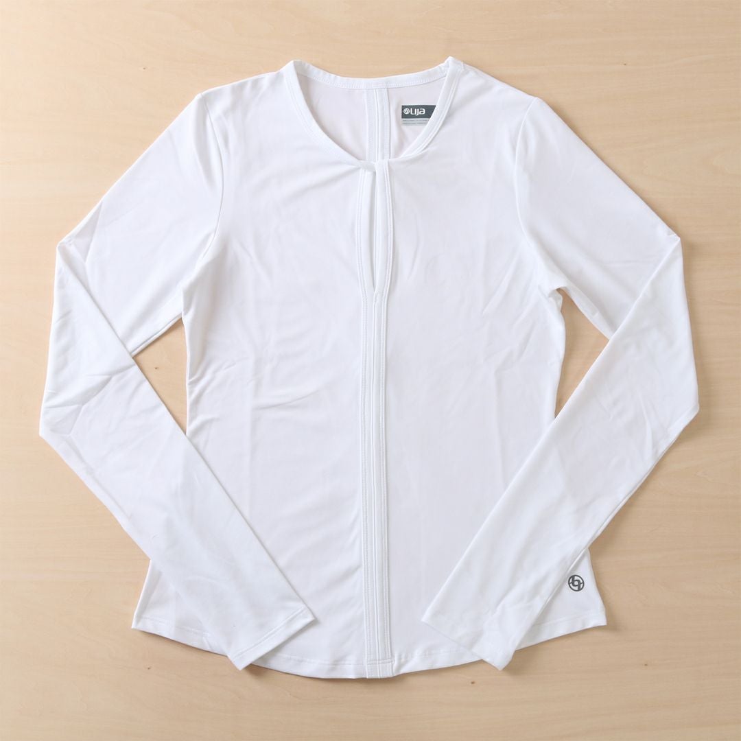 テニスウェア長袖白の選び方ページ