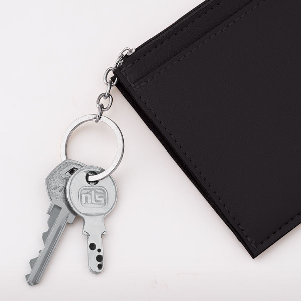 キーリング付きフラグメントケース(ブラック)【グッズストアドット