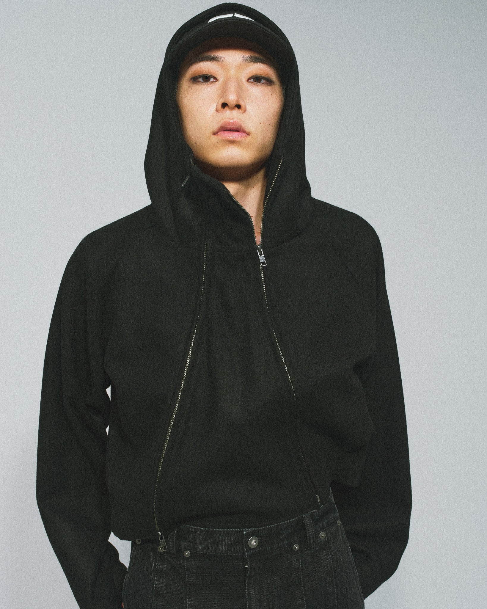 MELTON HOODED JACKET – GOAT ESSENCE