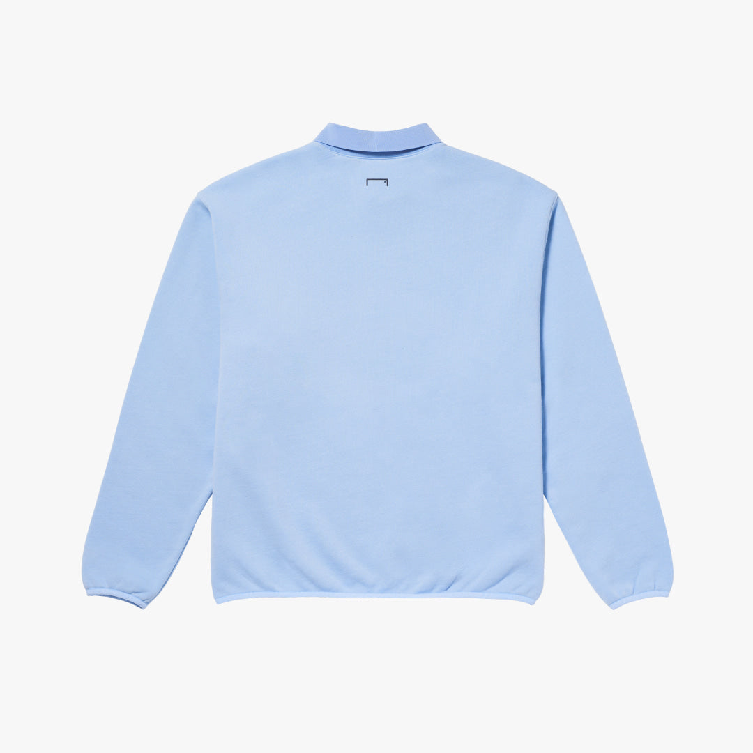 ゴールスタジオ FC ストーンウォッシュ 襟付き カラード スウェット