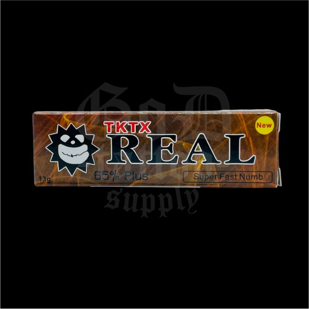 TKTX65% REAL PLUS 皮膚表面麻酔クリーム 1本 - ゴッドタトゥー