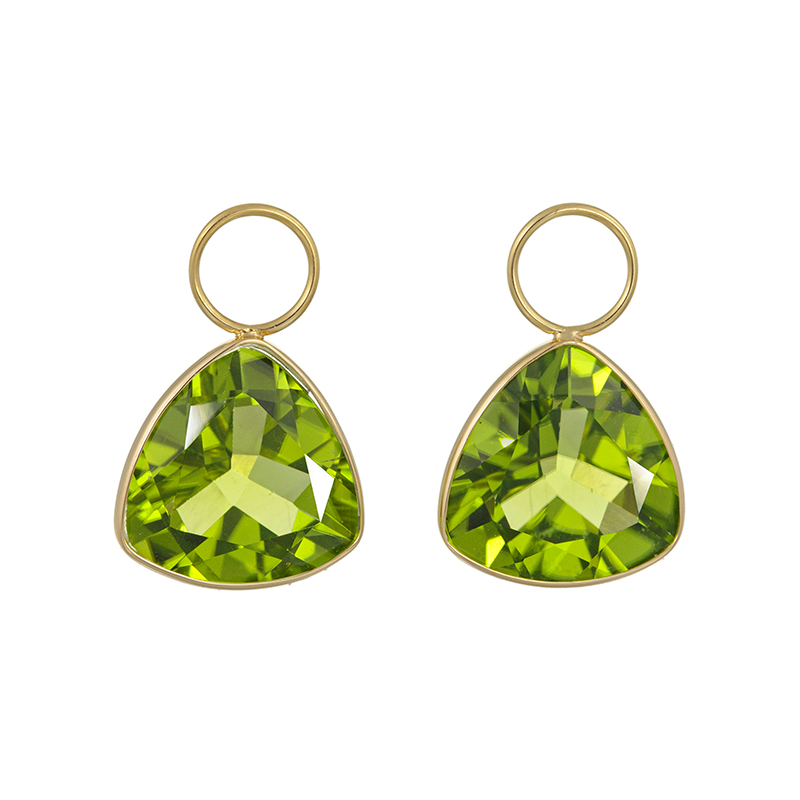 K18YG ペリドット チャーム PE 約6.00ct ｜ JEWELRY SQUARE