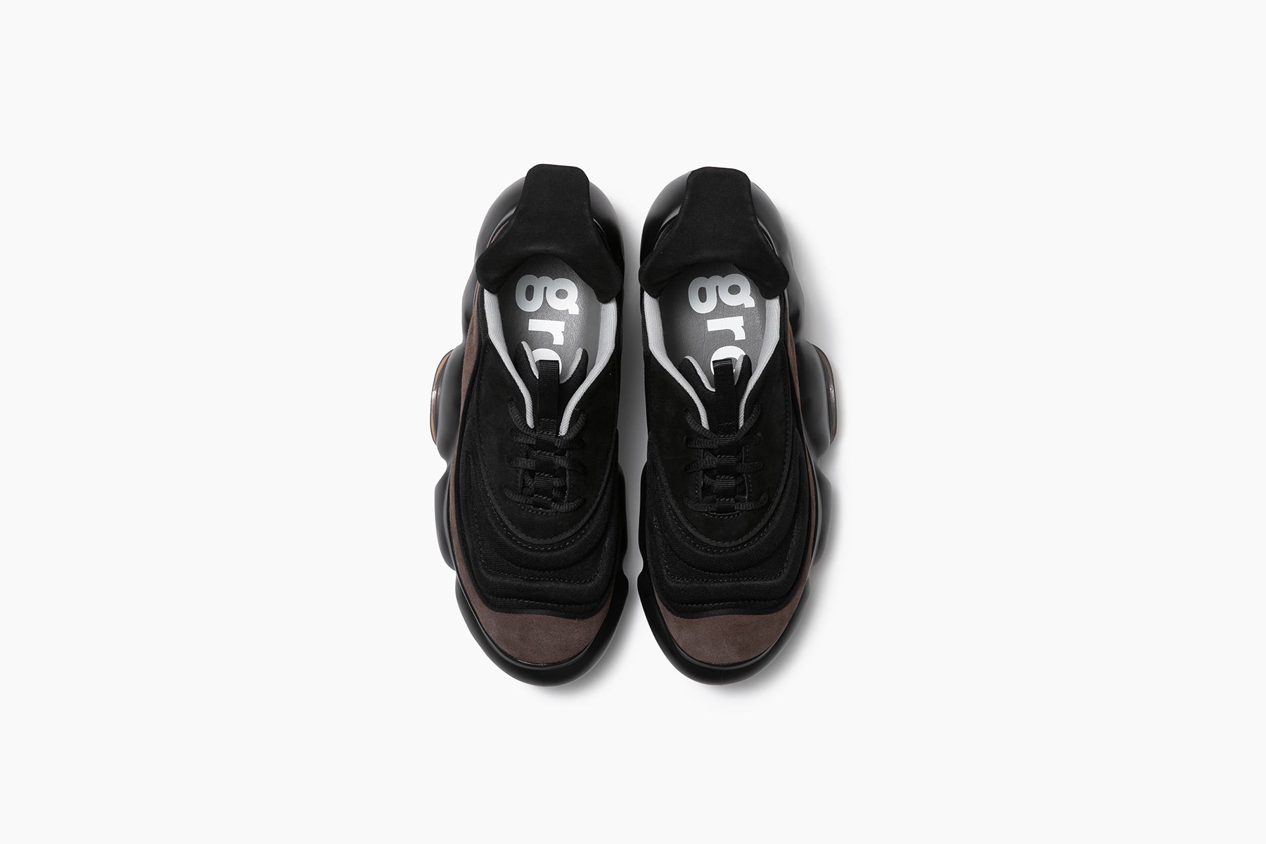 MOOPIE NAZCA LACE - BLACK BROWN / BLACK SOLID MATTE (ムーピー