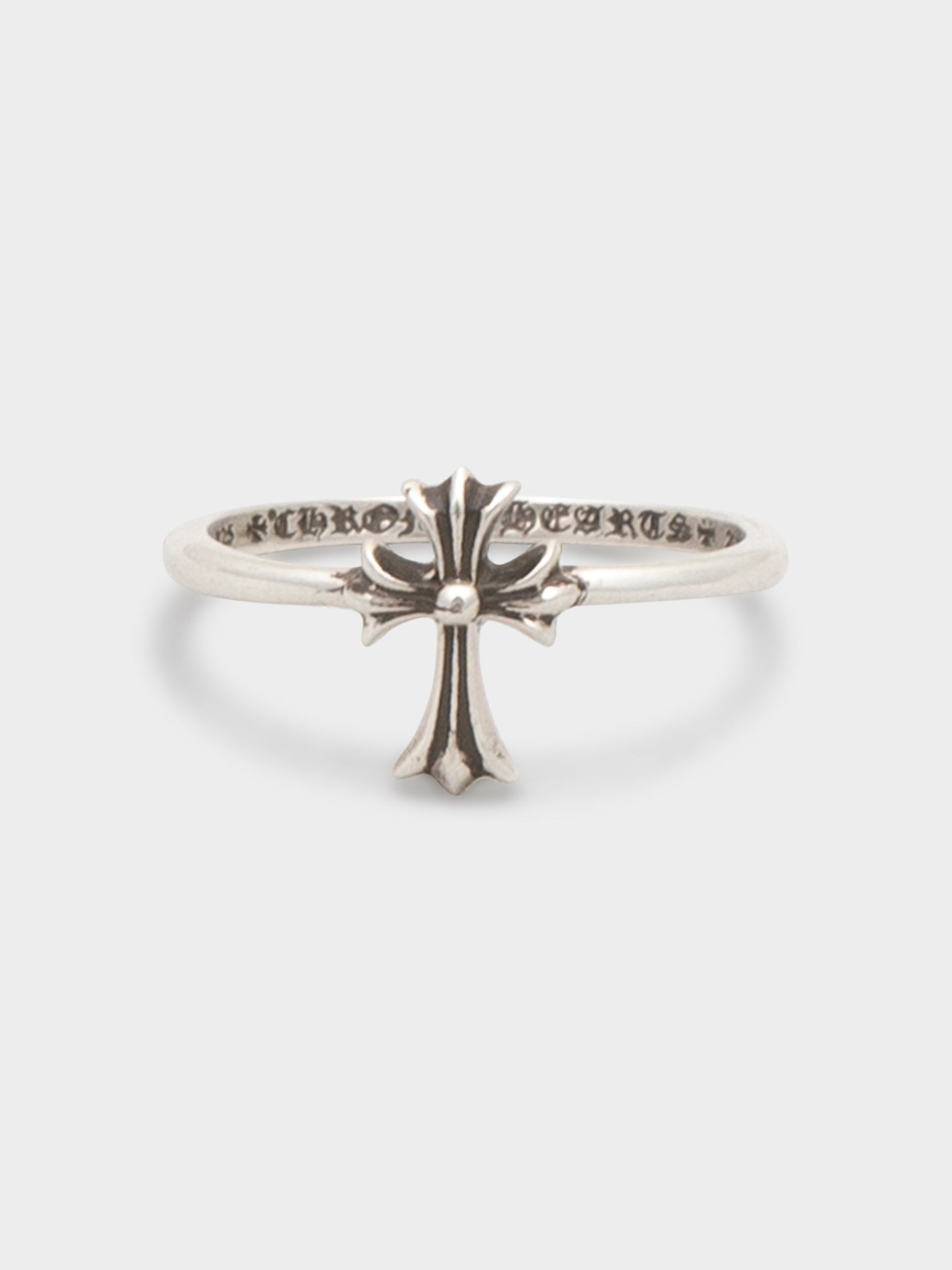 Buy Chrome Hearts Cross Bubblegum Ring Online at Groupie