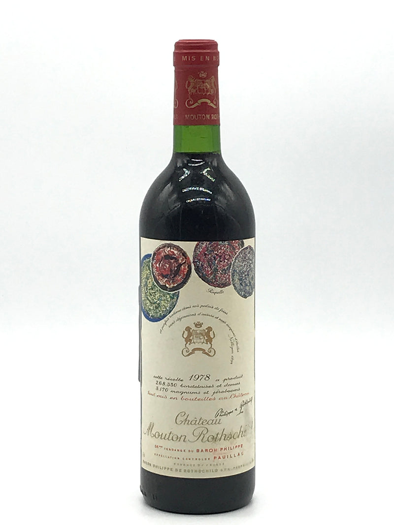 1978 Chateau Mouton Rothschild, Pauillac, Bottle (750ml)