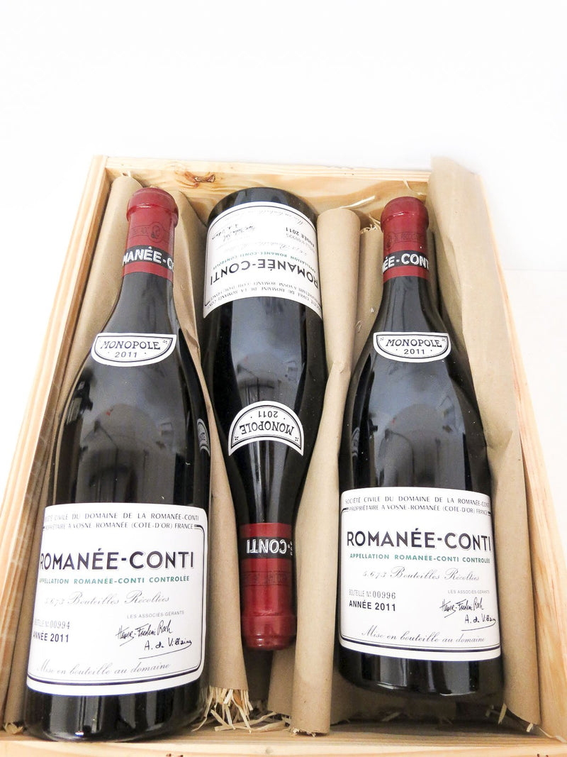 2011 Domaine de la Romanee-Conti, DRC, Romanee-Conti Grand Cru, Case o