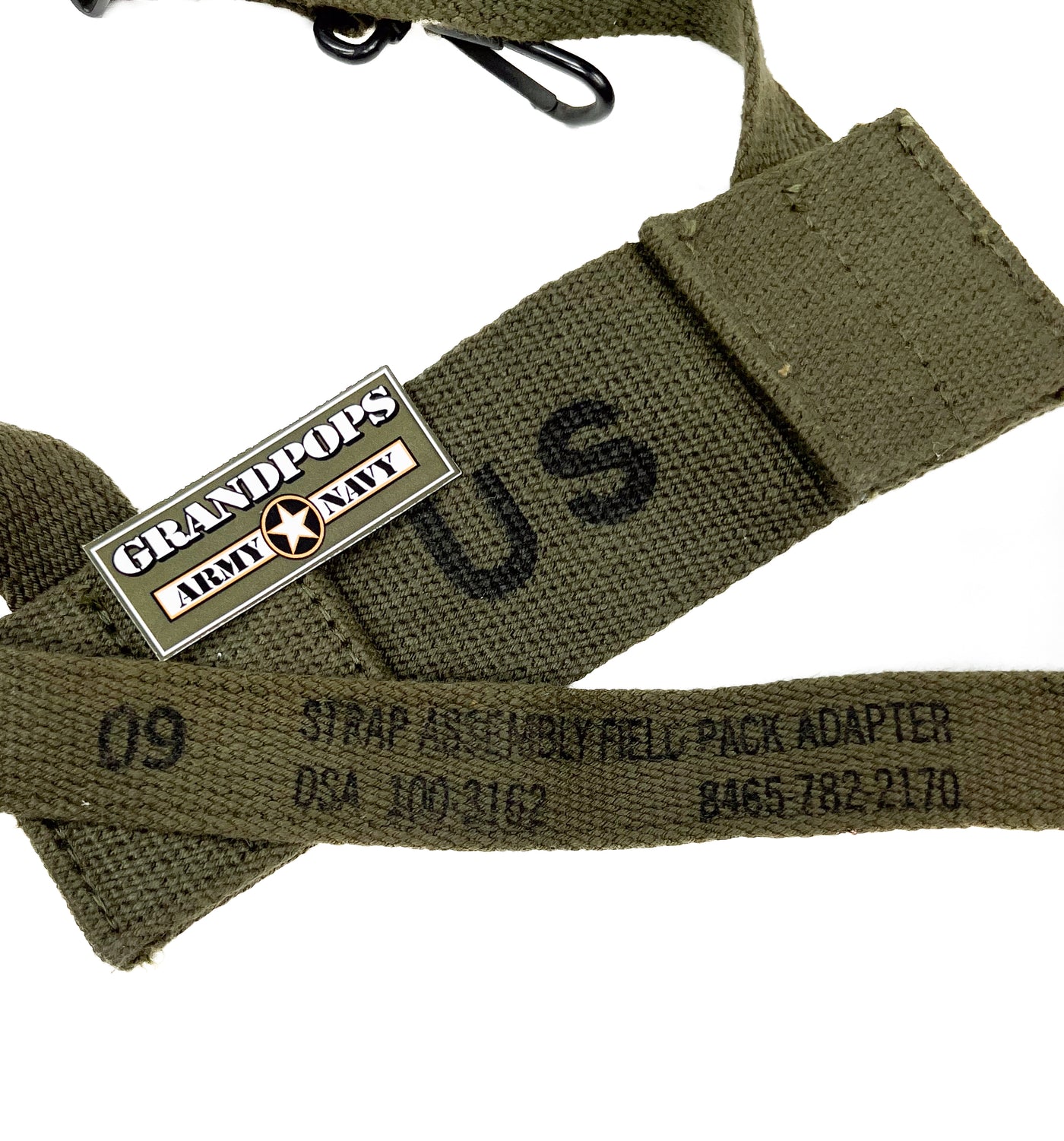 60s デッドストック 米軍実物 M56 フィールドパック ストラップ6個