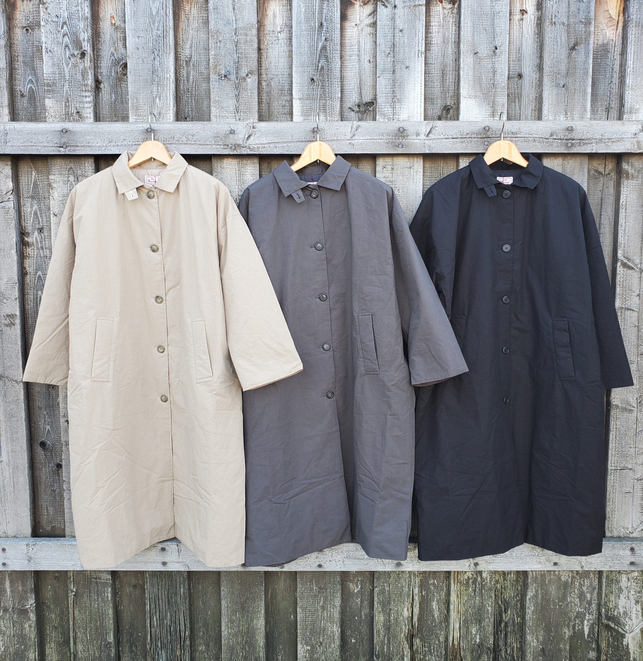 ロング丈中綿ステンカラーコート［ gré｜青森市東大野のセレクト