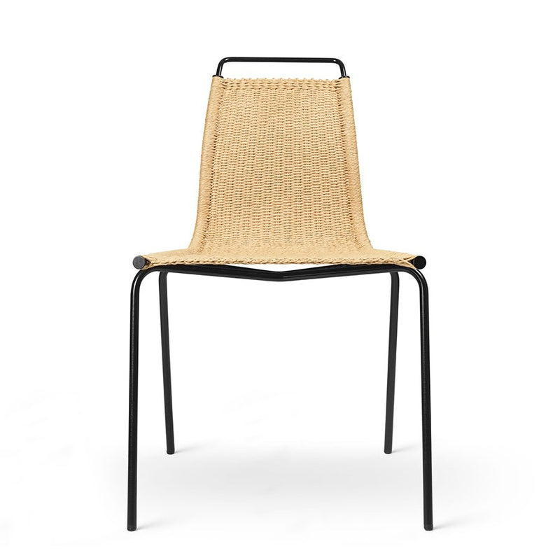 PK1 ブラックフレーム ナチュラルペーパーコード | Poul Kjærholm