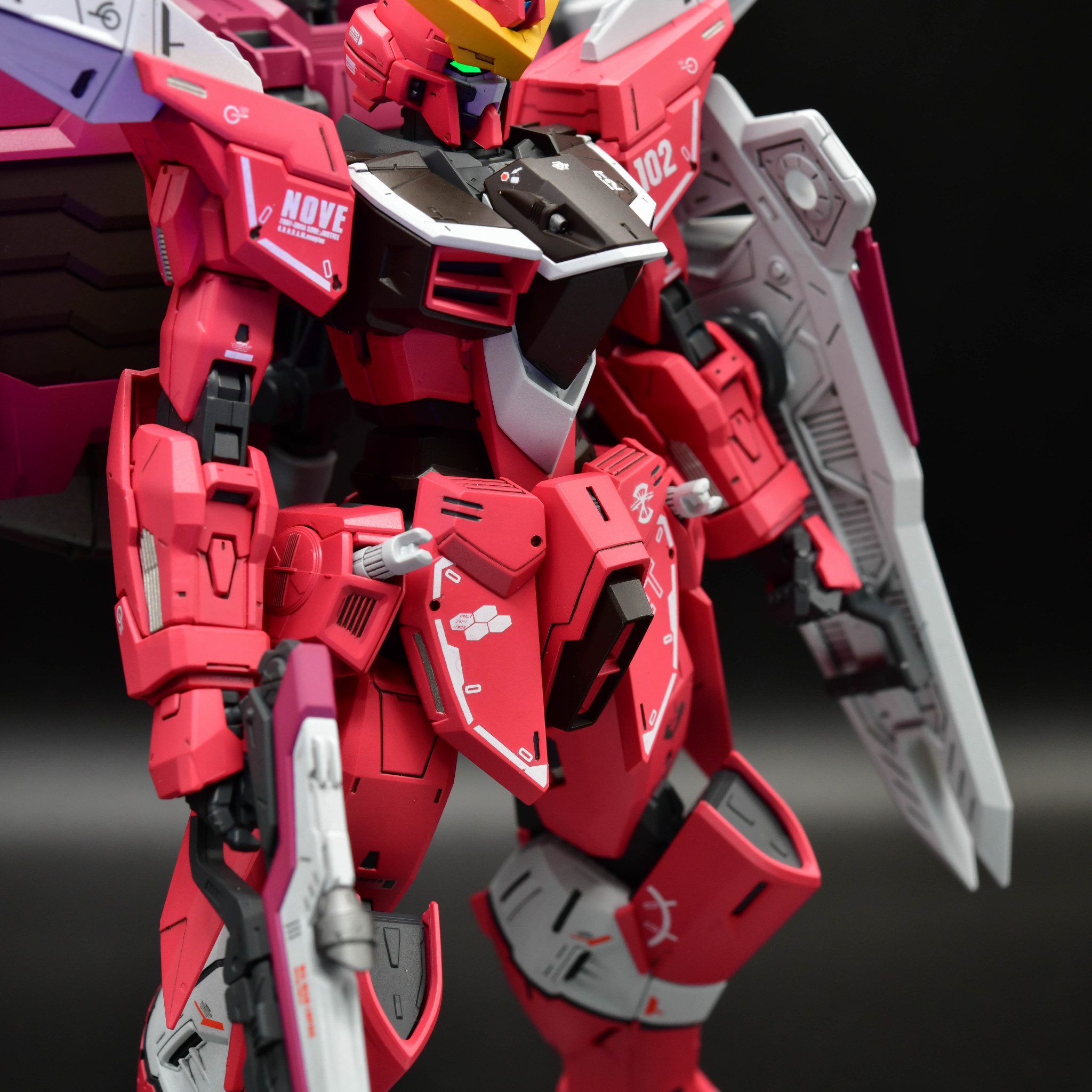 MG ジャスティスガンダム｜赤い彗星さんのガンプラ作品｜GUNSTA