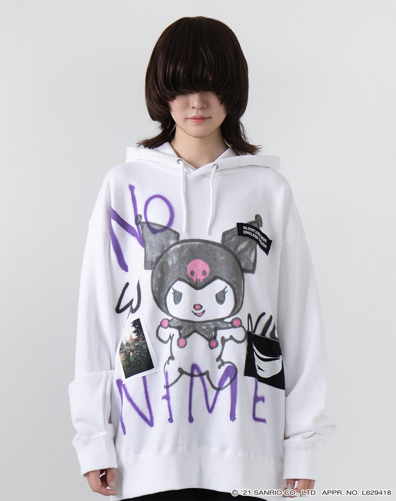 guernika×Sanrio characters】Hand Painted Hoodie / クロミ
