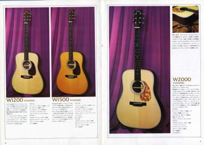 ブルーベル アコースティックギターカタログ 1976