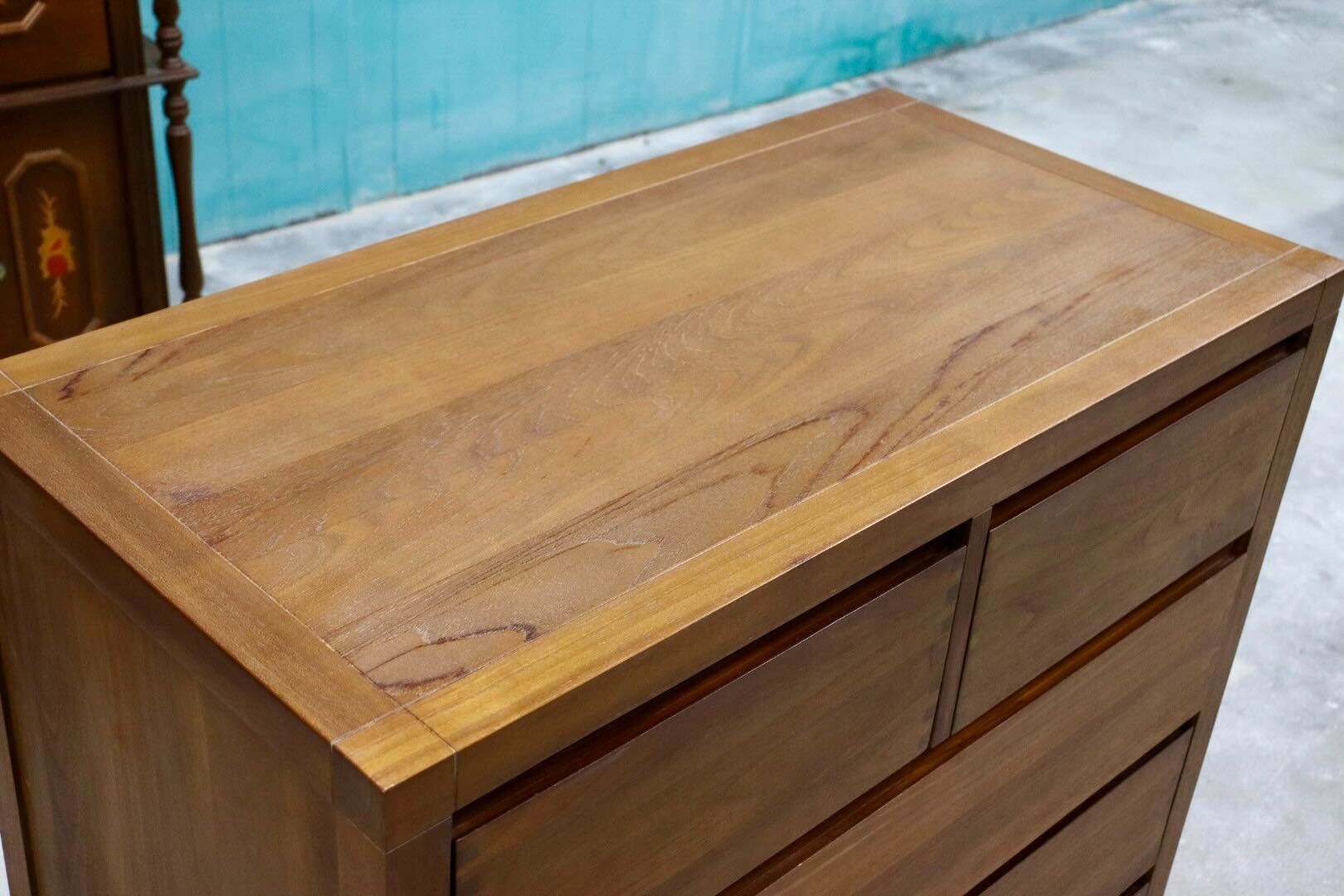 GMHK455○SCANTEAK / スキャンティーク FISKE フィスク 4段チェスト