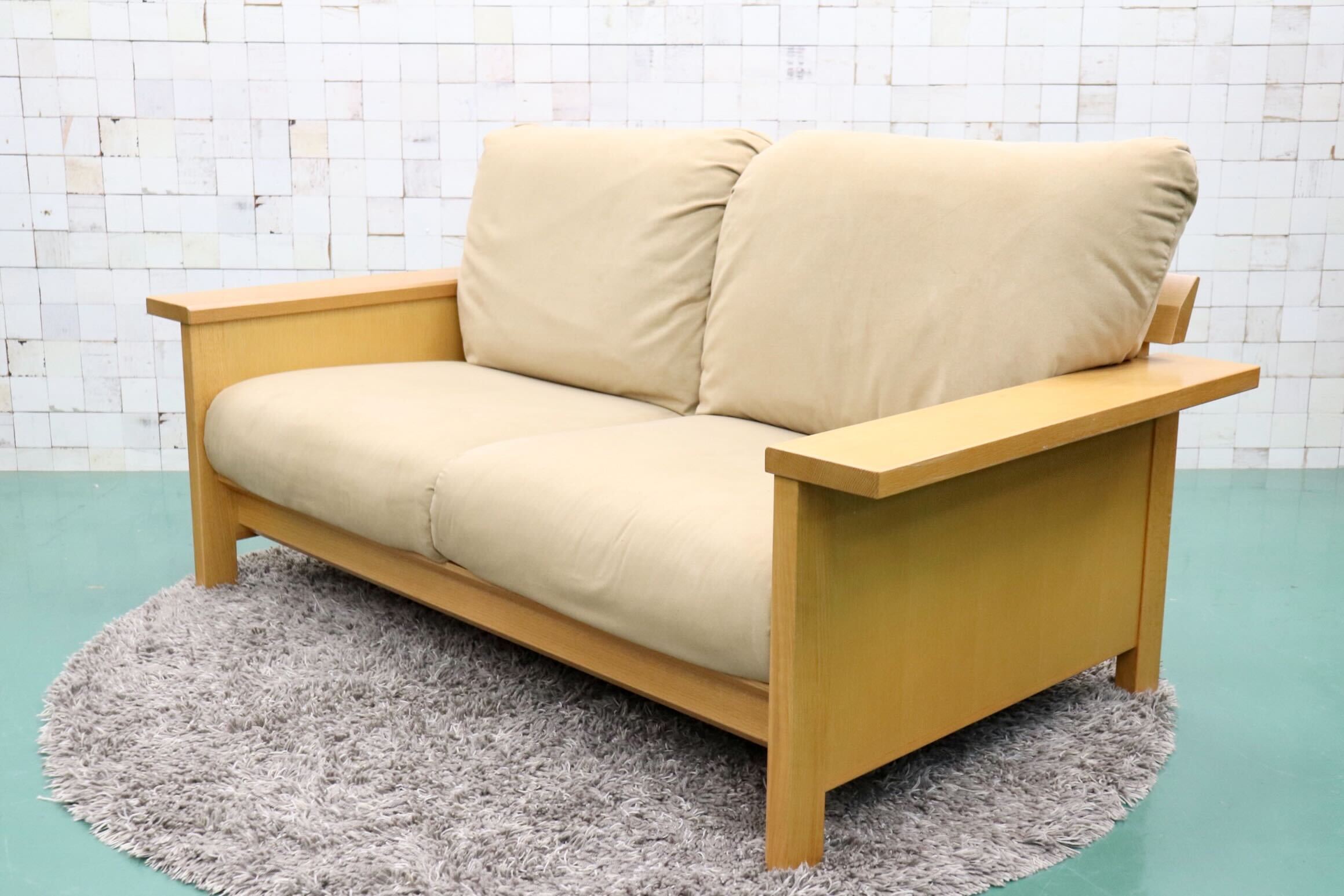 GMGS10○シラカワ / shirakawa レヴィ 2人掛けソファ ラブソファ