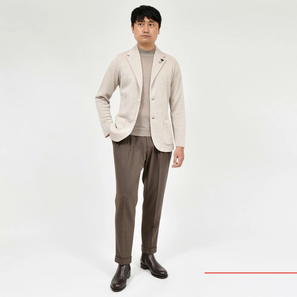 まだまだあり〼。新色追加！LARDINI(ラルディーニ)ニットジャケット2型