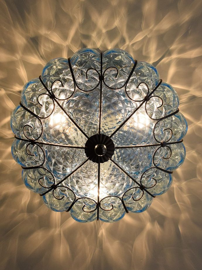 イタリアのおしゃれな照明、ヴェネチアで作られたハンドメイドの