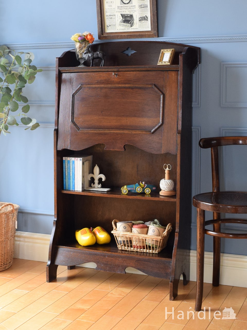 フランスで見つけたアンティーク家具、優雅なスタイルのライティング