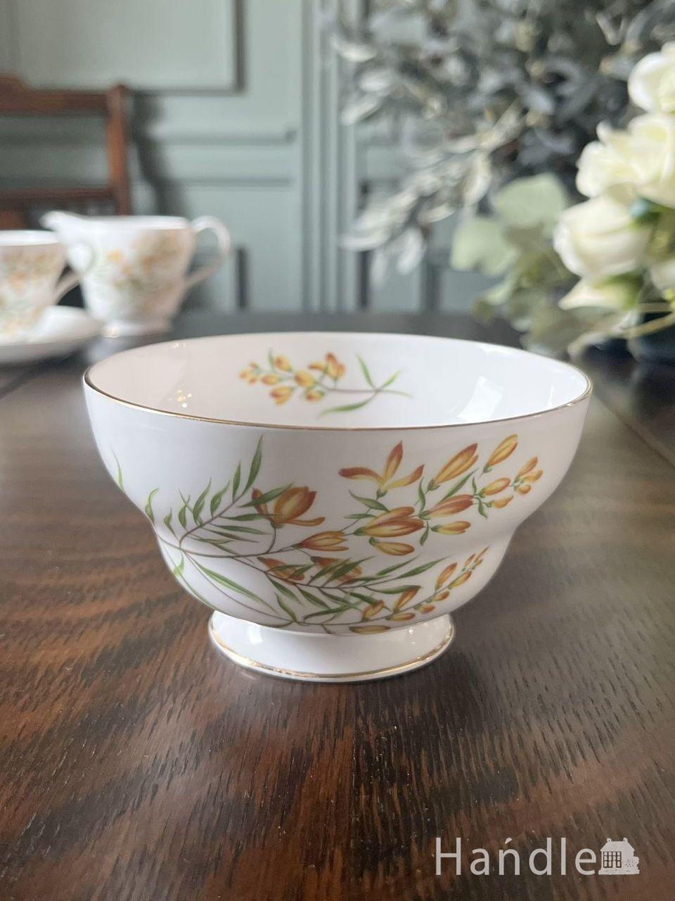 英国の銀食器、アンティークシルバーのシュガースカットル（シュガー