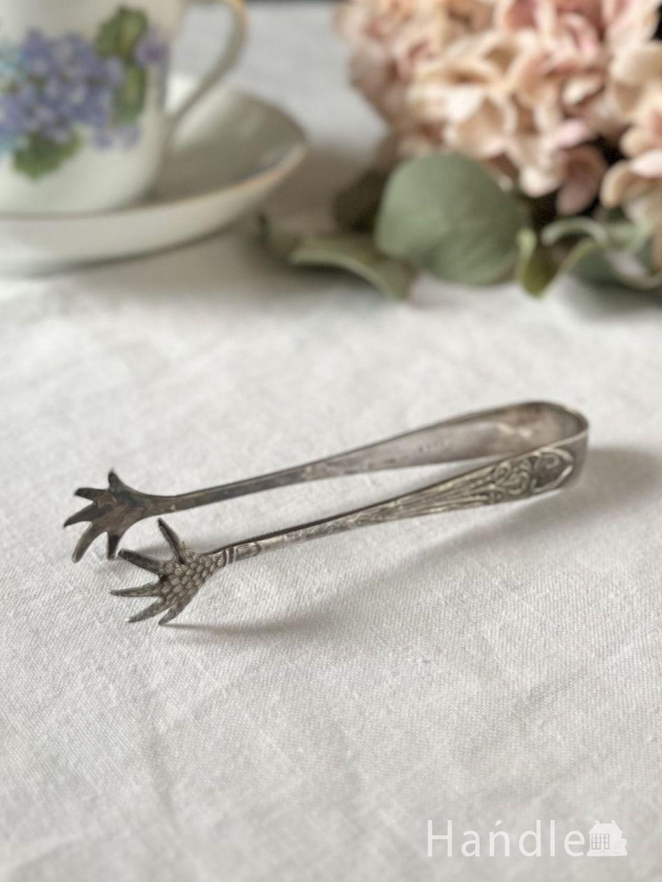 マザーオブパール(白蝶貝) のカトラリー、アンティークシルバー