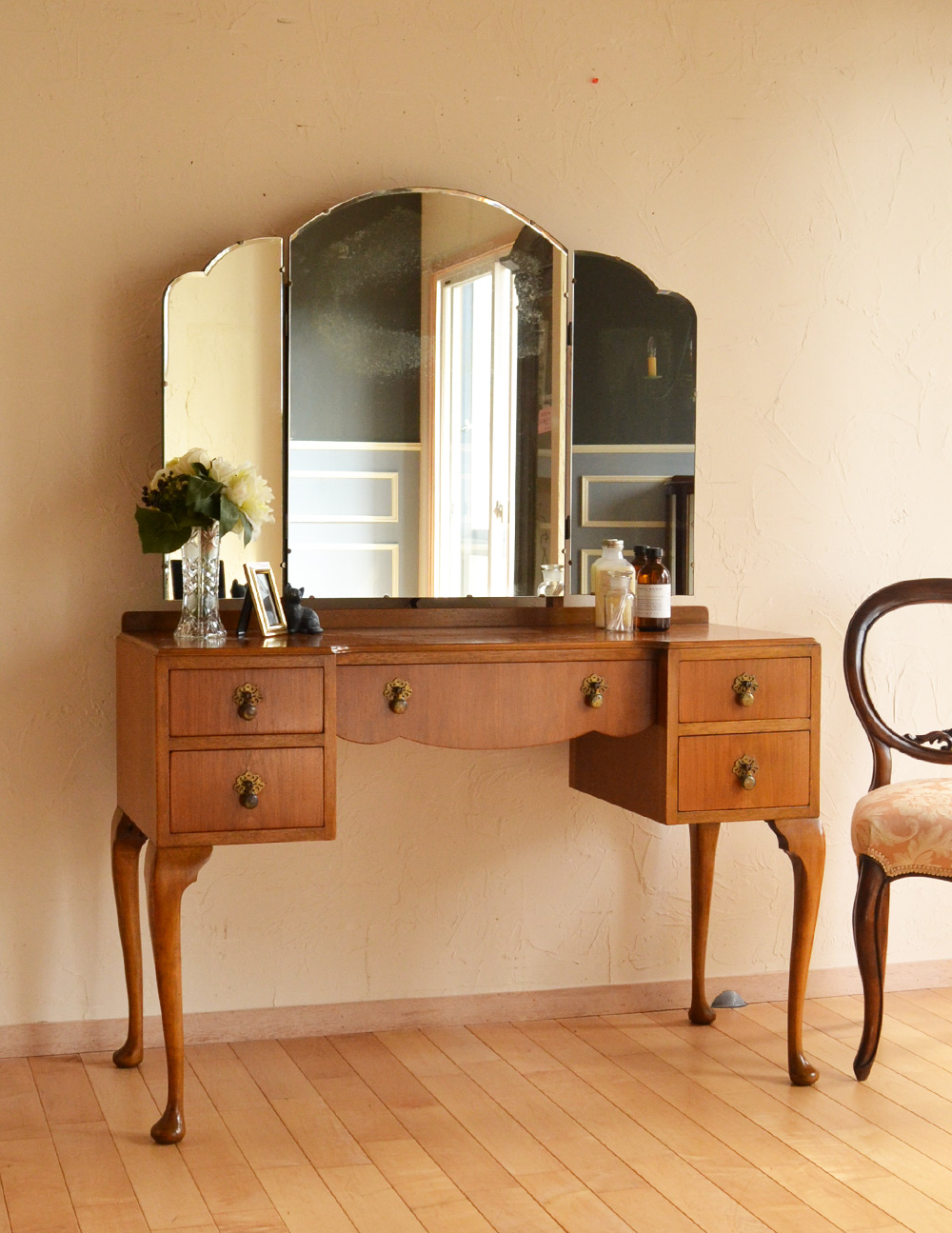 イギリスアンティーク｜デスクトップのドレッサー イギリス 1940年代