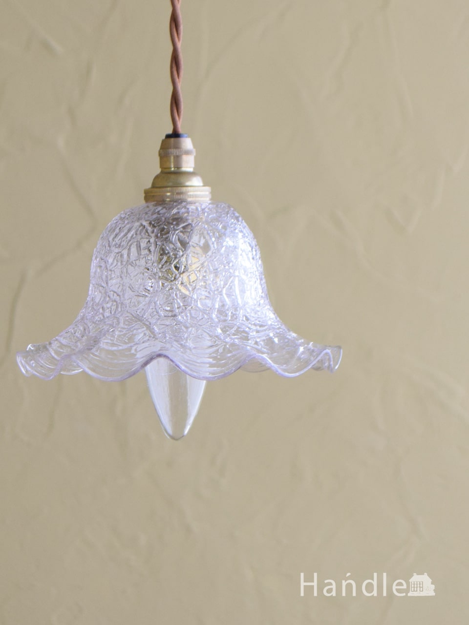 送料無料】フレンチシャビー/アンティーク ペンダントライト2個セット