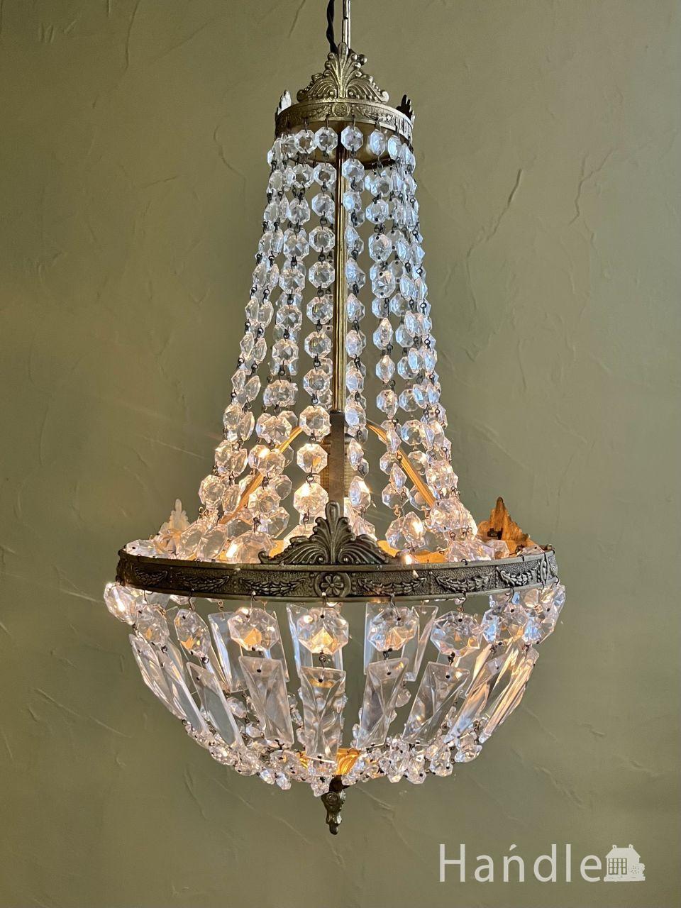 1930年代のアンティーク シャンデリア(x-504-z)｜照明おしゃれ