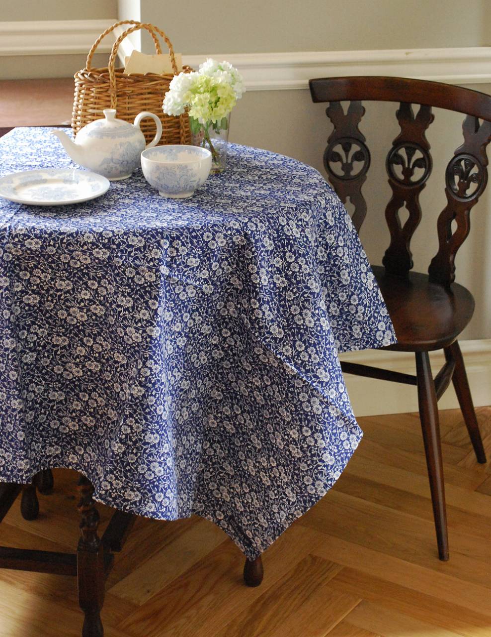 2.ショッピング » Vintage イギリス製 テーブルクロス（手作り・刺繍