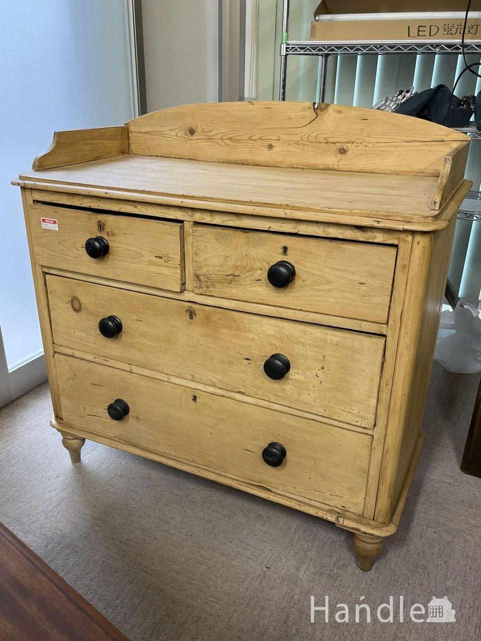 アンティーク オールドパインチェスト(m-1149-f)｜到着予定商品